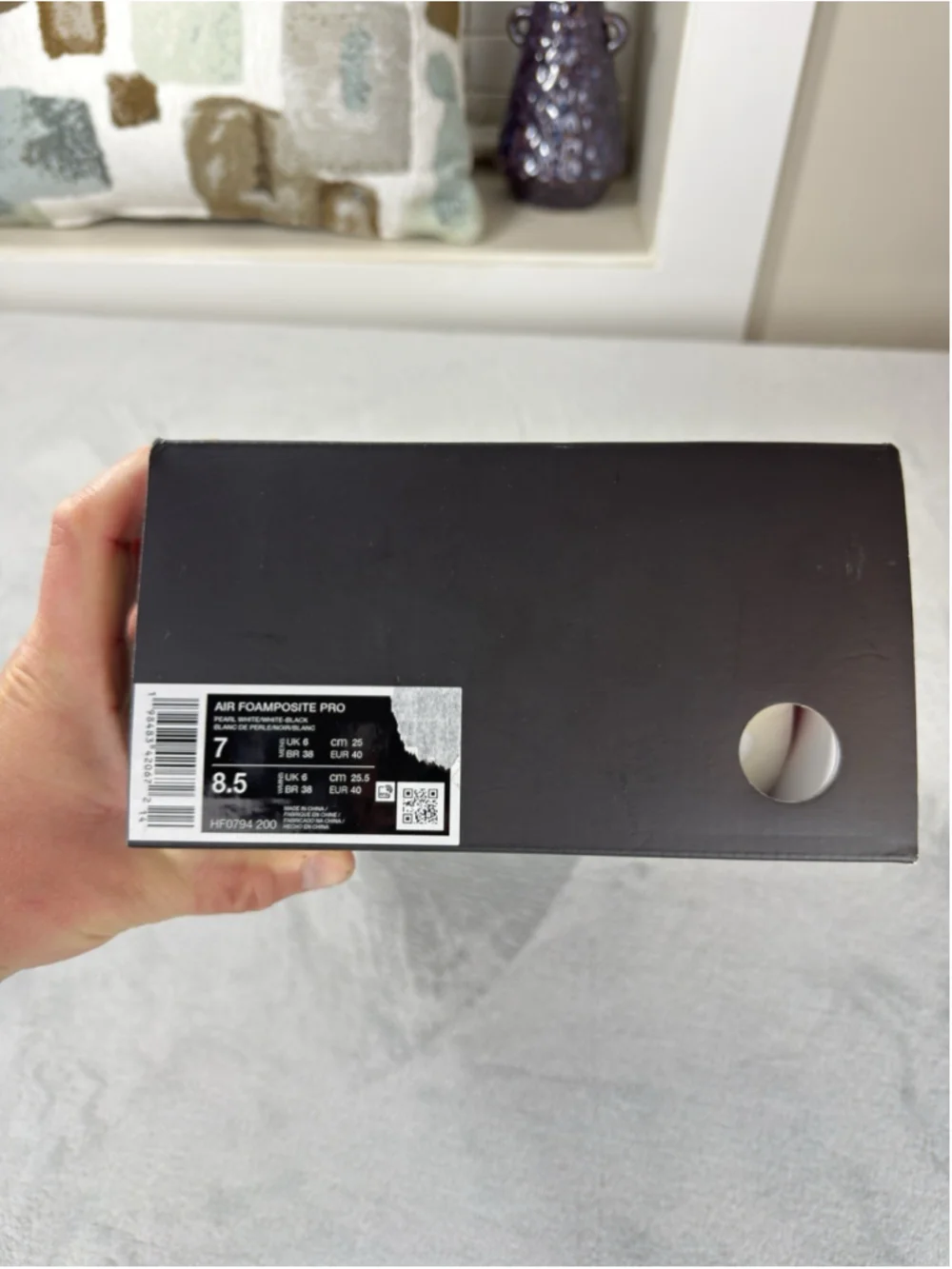Nike Air Foamposite Pro Pearl (2025) Nwt Men's Size 7 US/6 Uk/40 EU HF0794-200
